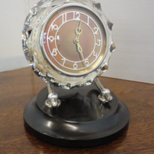 Deco Glass & Bakelite Clock