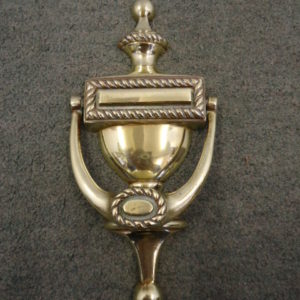 Vintage Brass Door Knocker