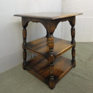 Titchmarsh & Goodwin Oak 3 Tier Table