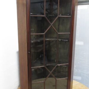 Quality Mahogany Corner Cupboard