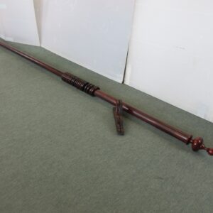 Mahogany Long Curtain Pole