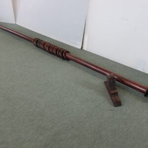 Mahogany Long Curtian Pole