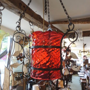 Art's & Craft's Ruby Lantern