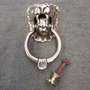Vintage Brass Lion Door Knocker