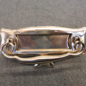 Vintage Brass Letter Box & Knocker